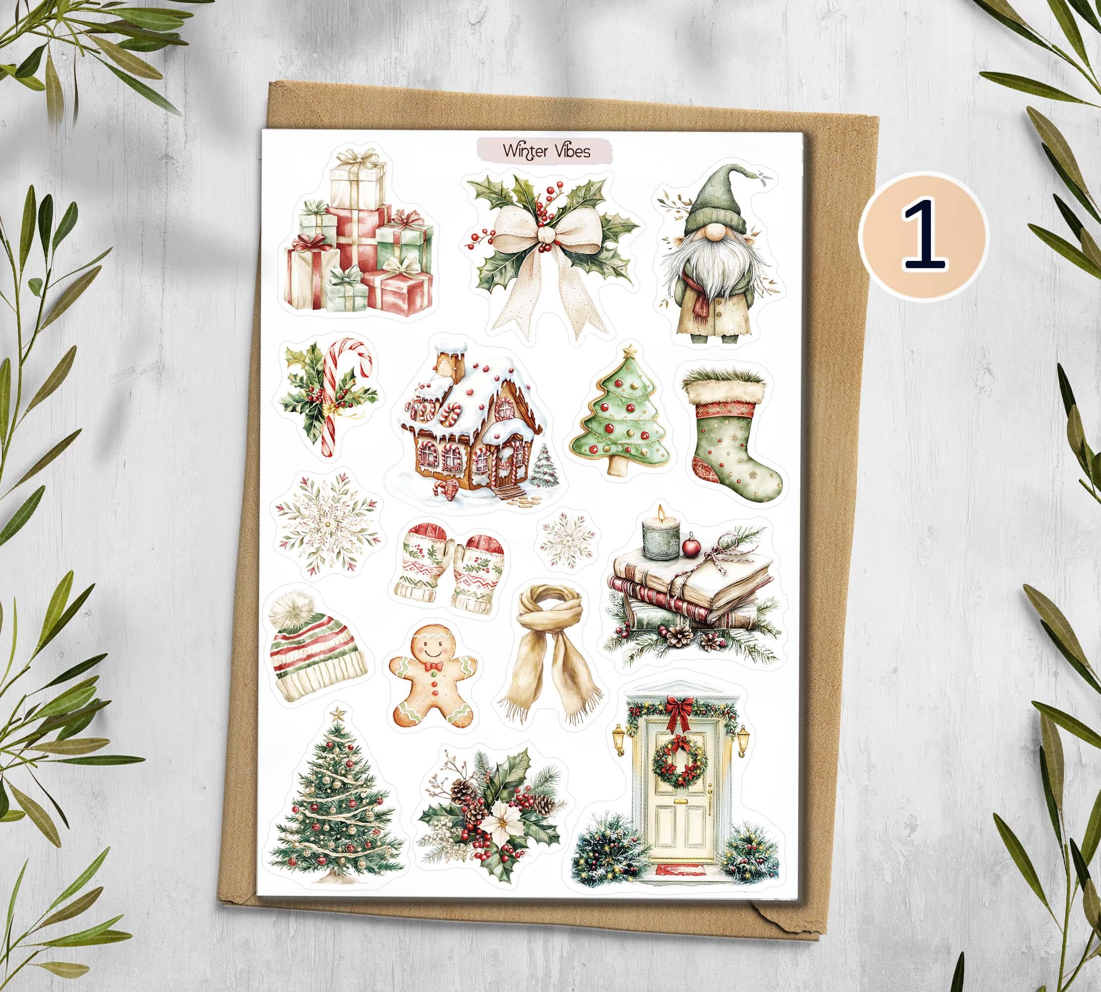 Winter Vibes Stickers