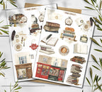 Book Library Stickers