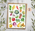 Vegetable & Fruit Stickers