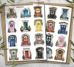 Christmas Door Stickers