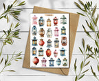 Festive Lantern Stickers