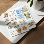 Italian Summer Travel Stickers