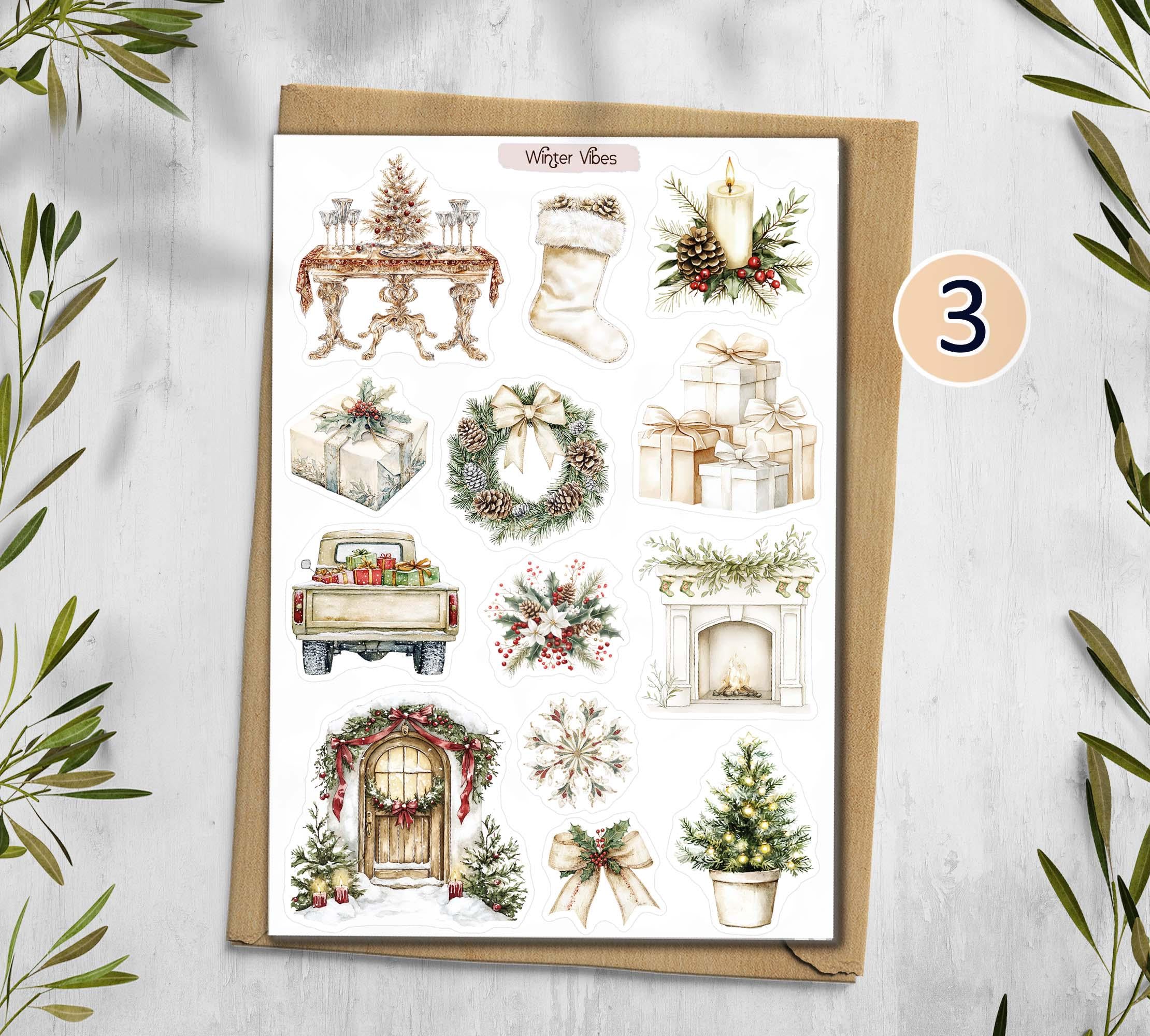 Winter Vibes Stickers