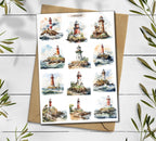 Lighthouse Stickers