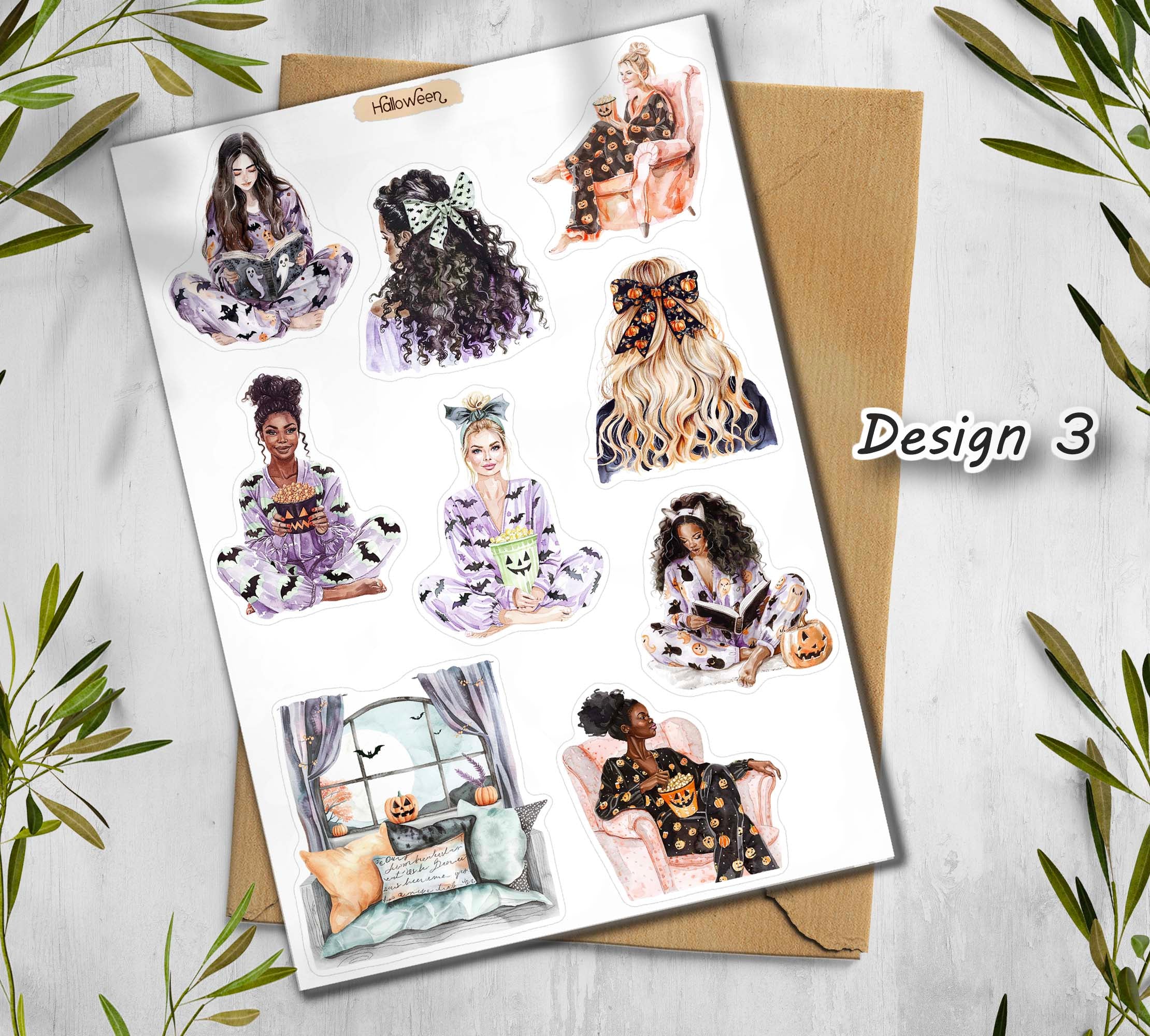 Halloween Stickers 00113
