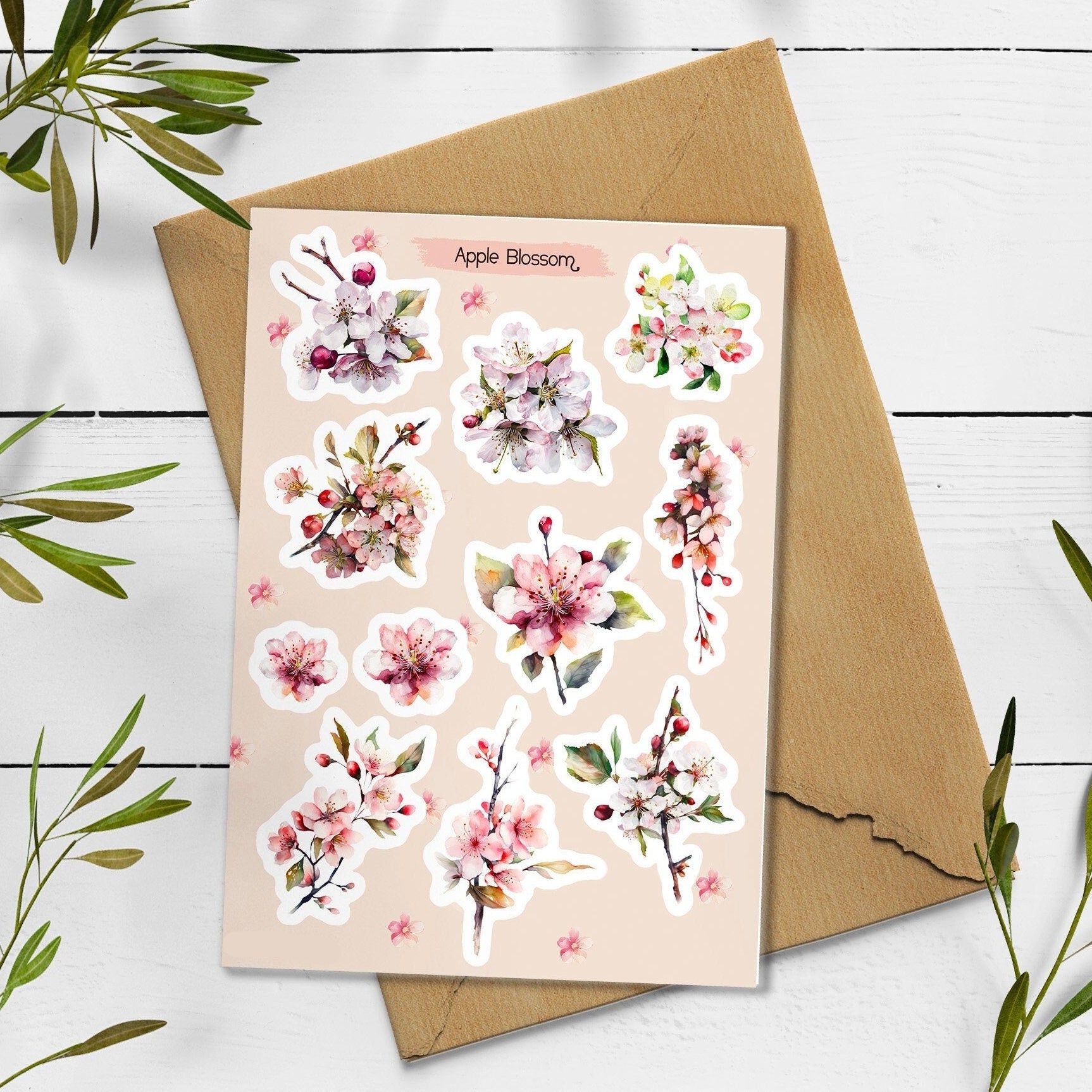 Spring Blossom Stickers