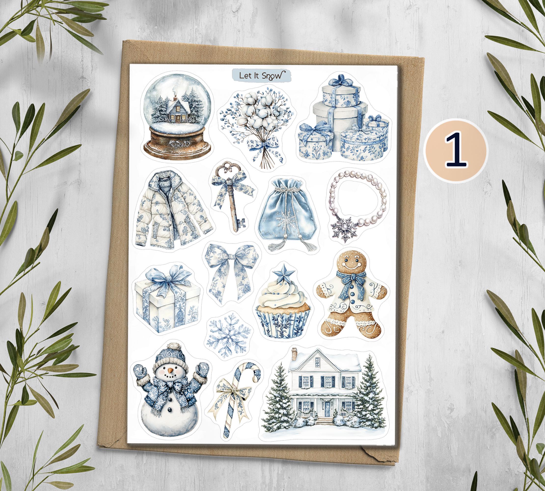 Let it Snow Stickers