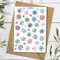 Snowflake Sticker Sheet