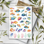 Tropical Fish Stickers