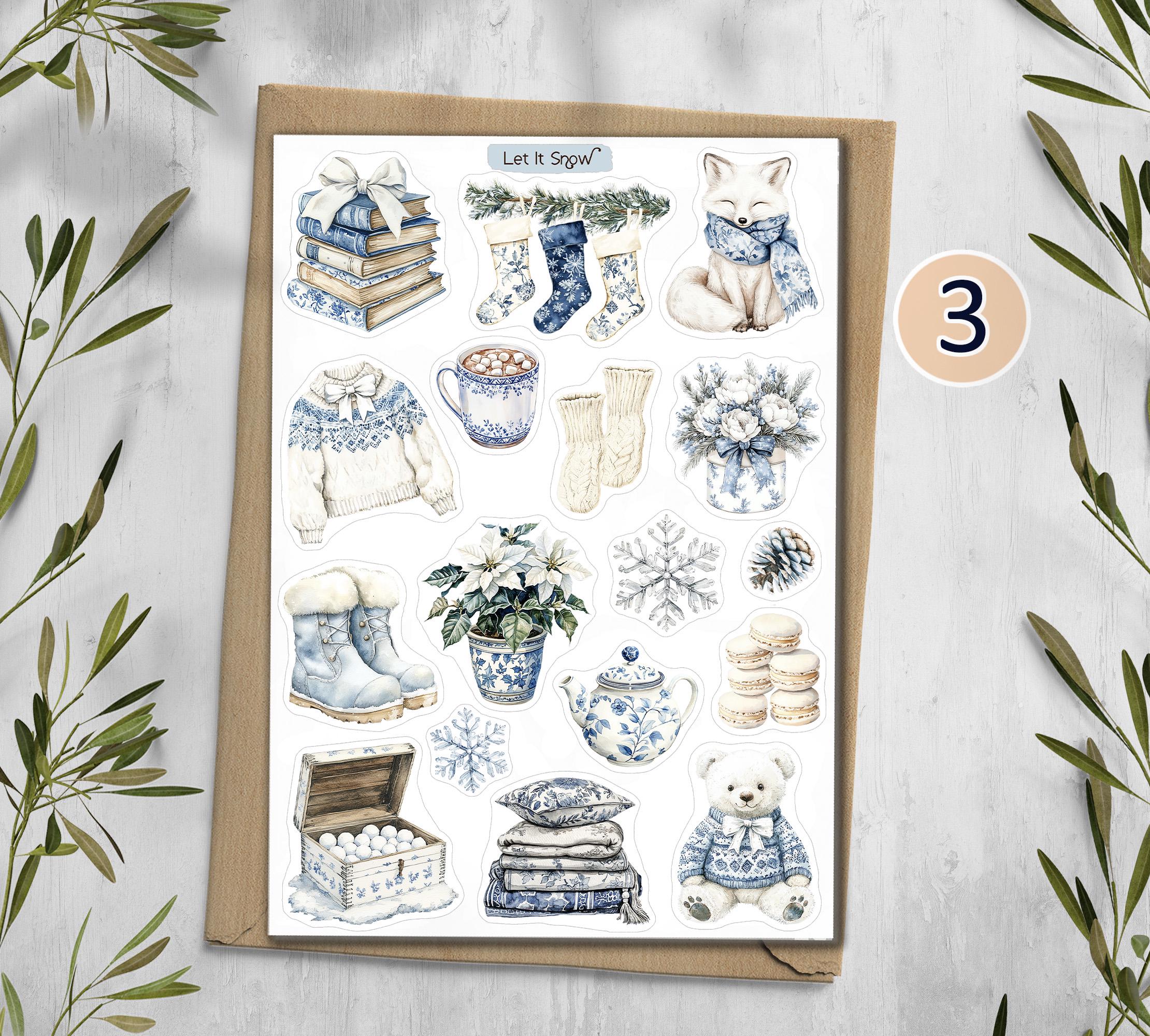 Let it Snow Stickers