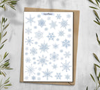 Snowflake Sticker Sheet