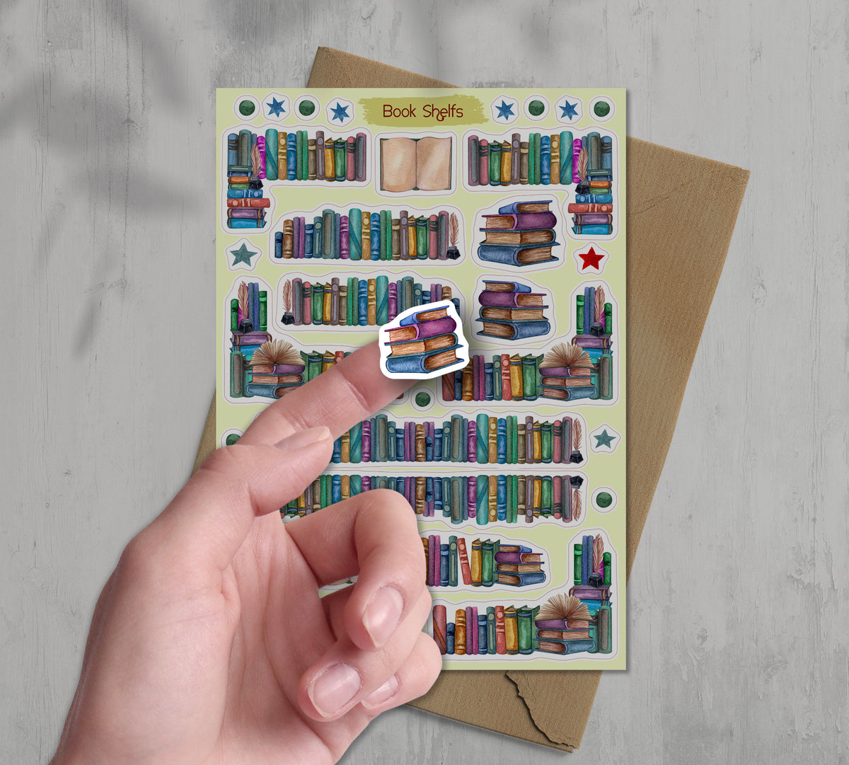 Books Stickers 00215