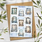 Winter Windows Stickers