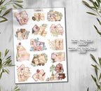 Floral Envelope Stickers