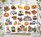 Germany Travel Stickers| Berlin, Bavaria Stickers