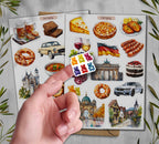 Germany Travel Stickers| Berlin, Bavaria Stickers