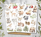 Spring Forest Animals Stickers 00280