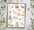 Spring Forest Animals Stickers 00280