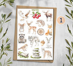 Spring Forest Animals Stickers 00280