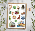 Ireland Travel Stickers| Dublin| Europe Stickers