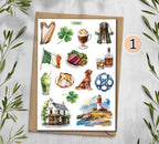 Ireland Travel Stickers| Dublin| Europe Stickers