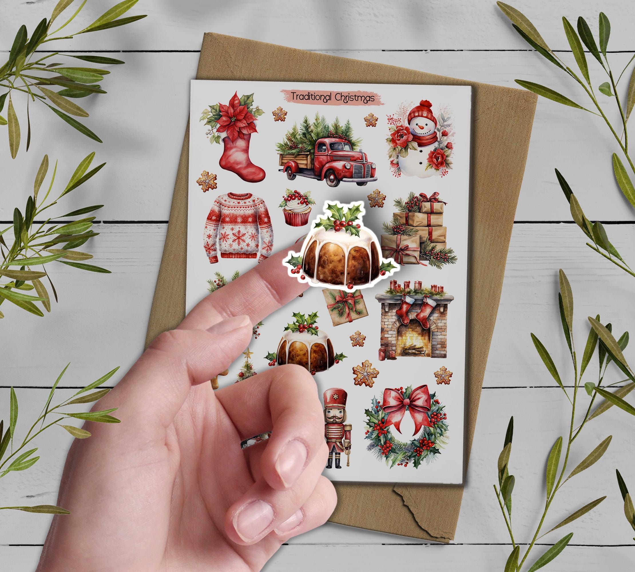 Traditional Christmas Stickers