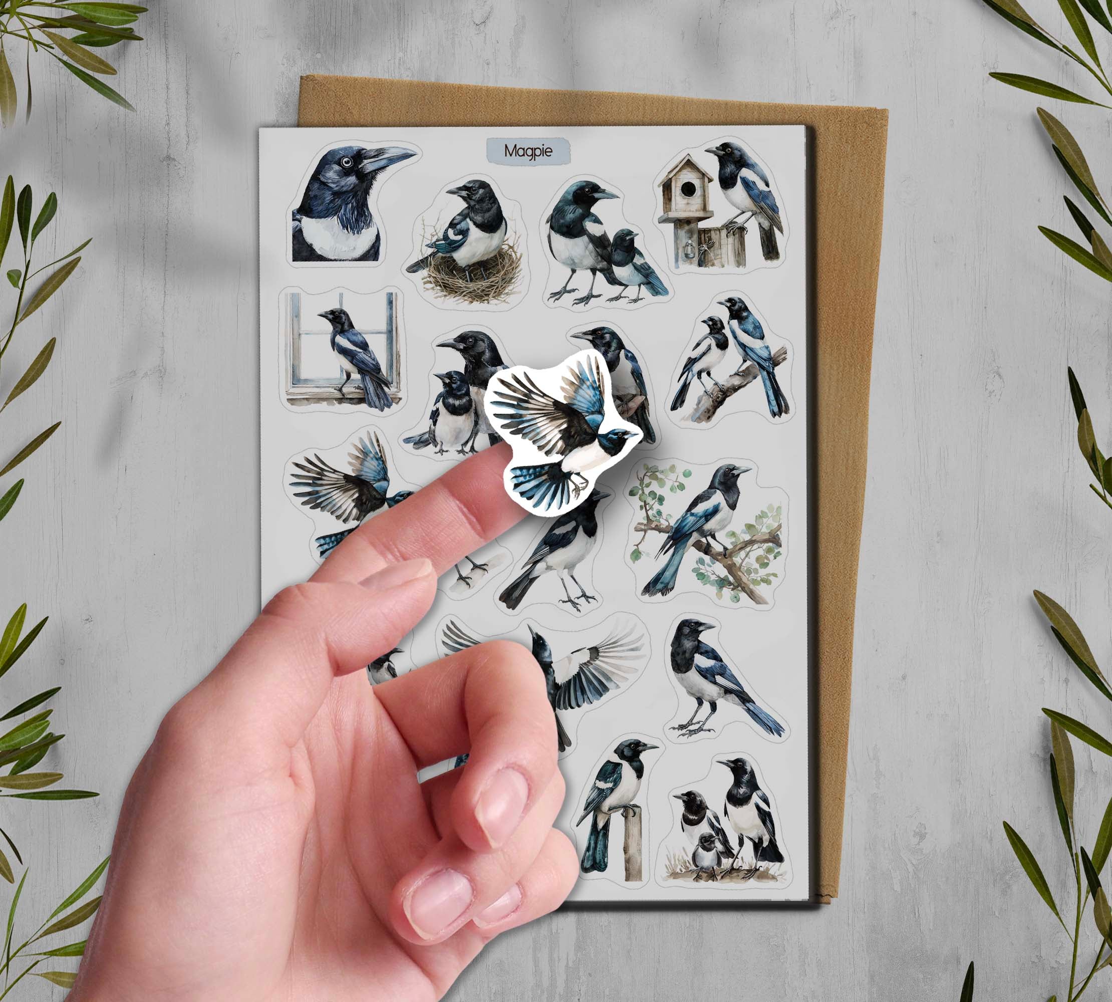 Magpie Stickers 00325