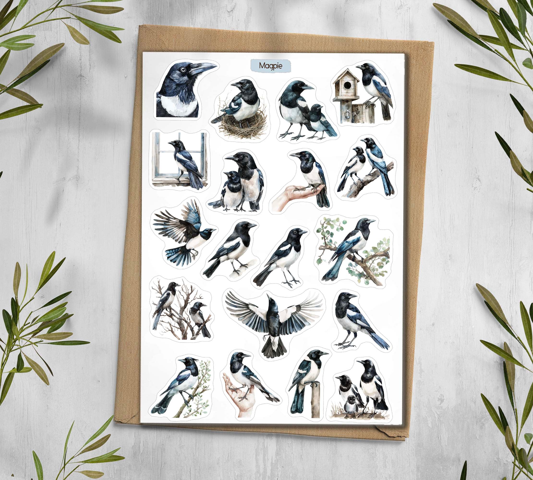 Magpie Stickers 00325