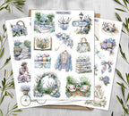 Mystery Garden Stickers Planner Decal