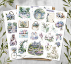 Mystery Garden Stickers Planner Decal