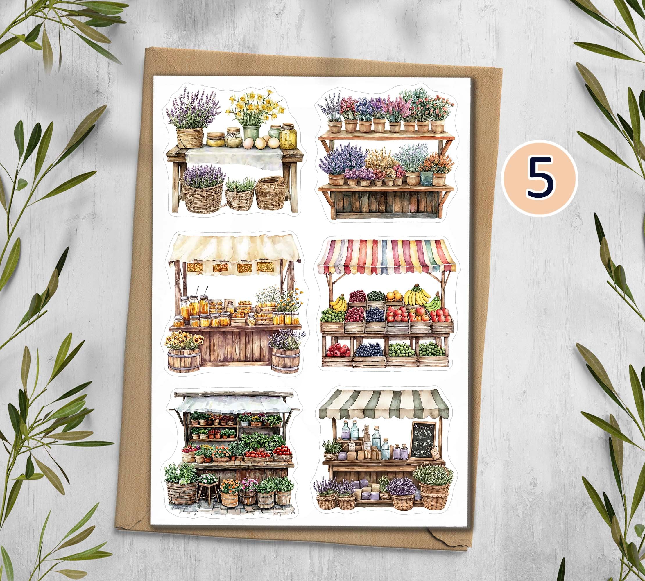 Farmers Market stickers