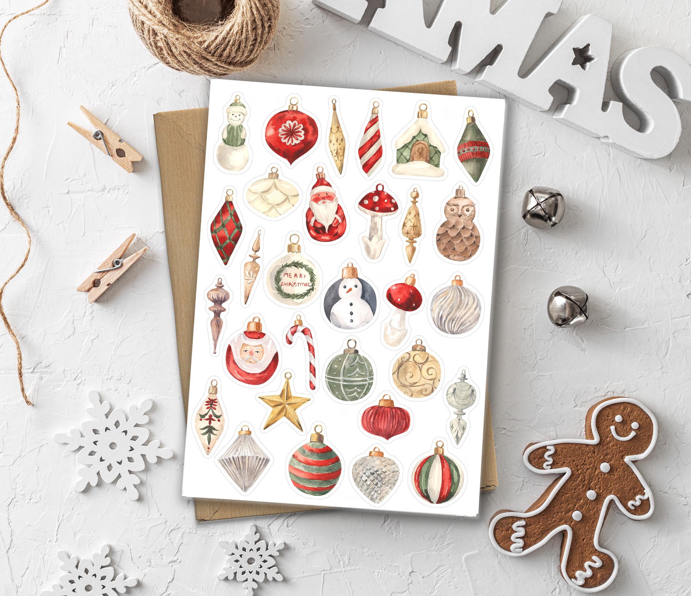 Christmas decorations Stickers