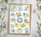 Mediterranean Summer Stickers| Travel Stickers