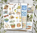 Italian Summer Travel Stickers