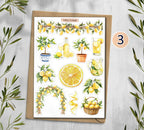 Italian Summer Travel Stickers
