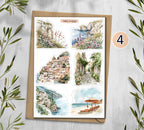 Italian Summer Travel Stickers