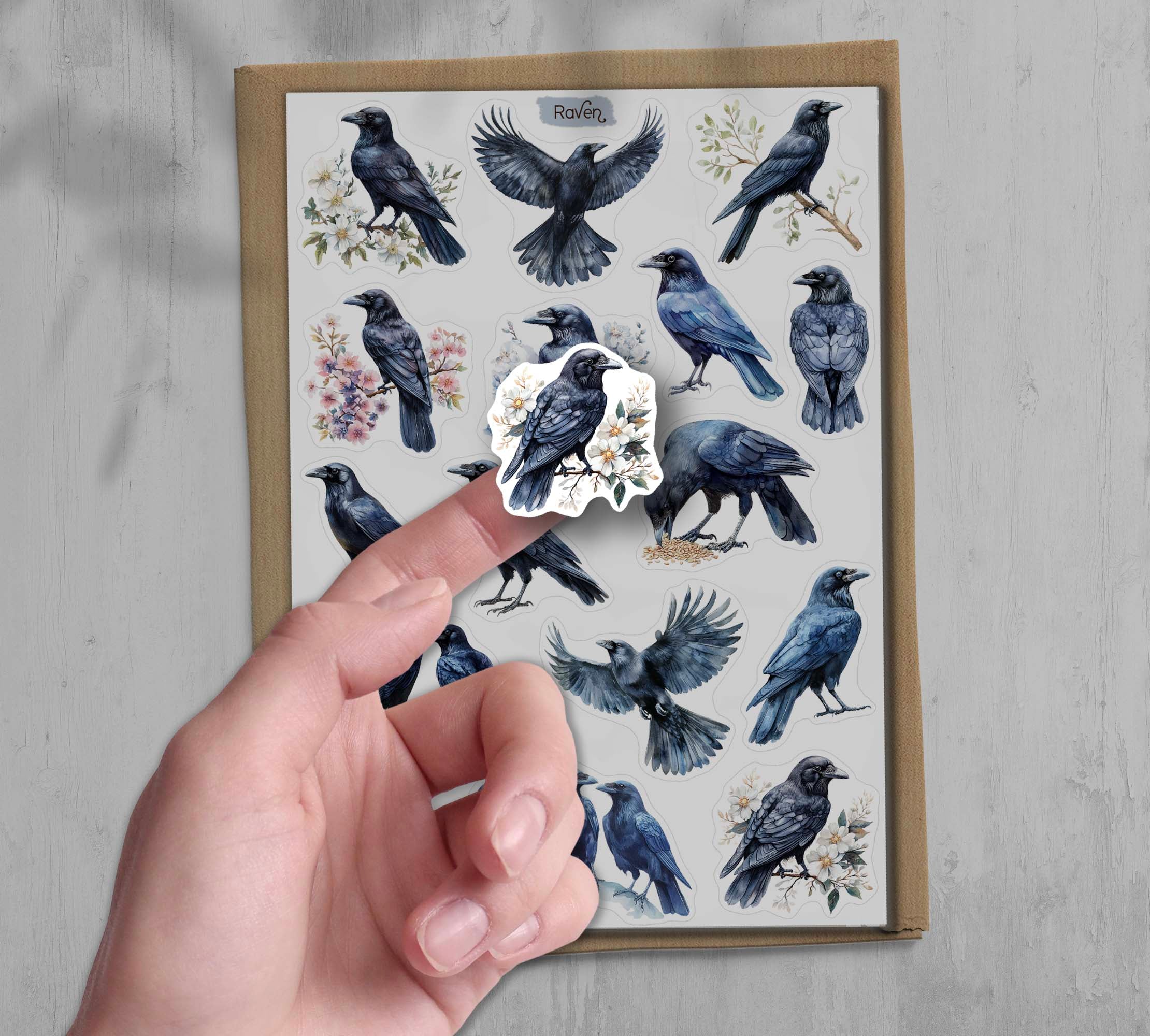 Raven Stickers 00033