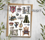 Medieval Witchcraft Stickers 00034