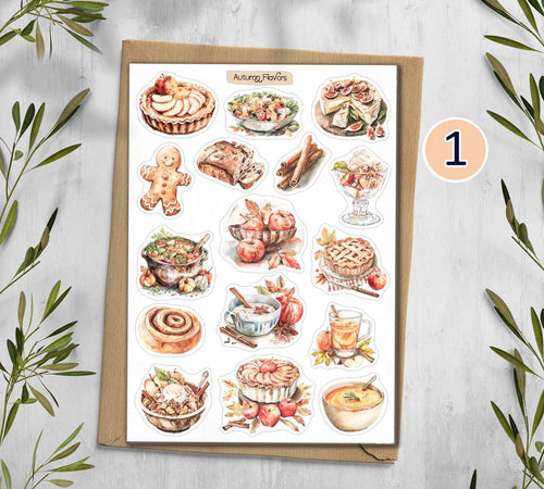 Autumn Flavours stickers