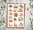 Autumn Flavours stickers