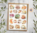 Autumn Flavours stickers