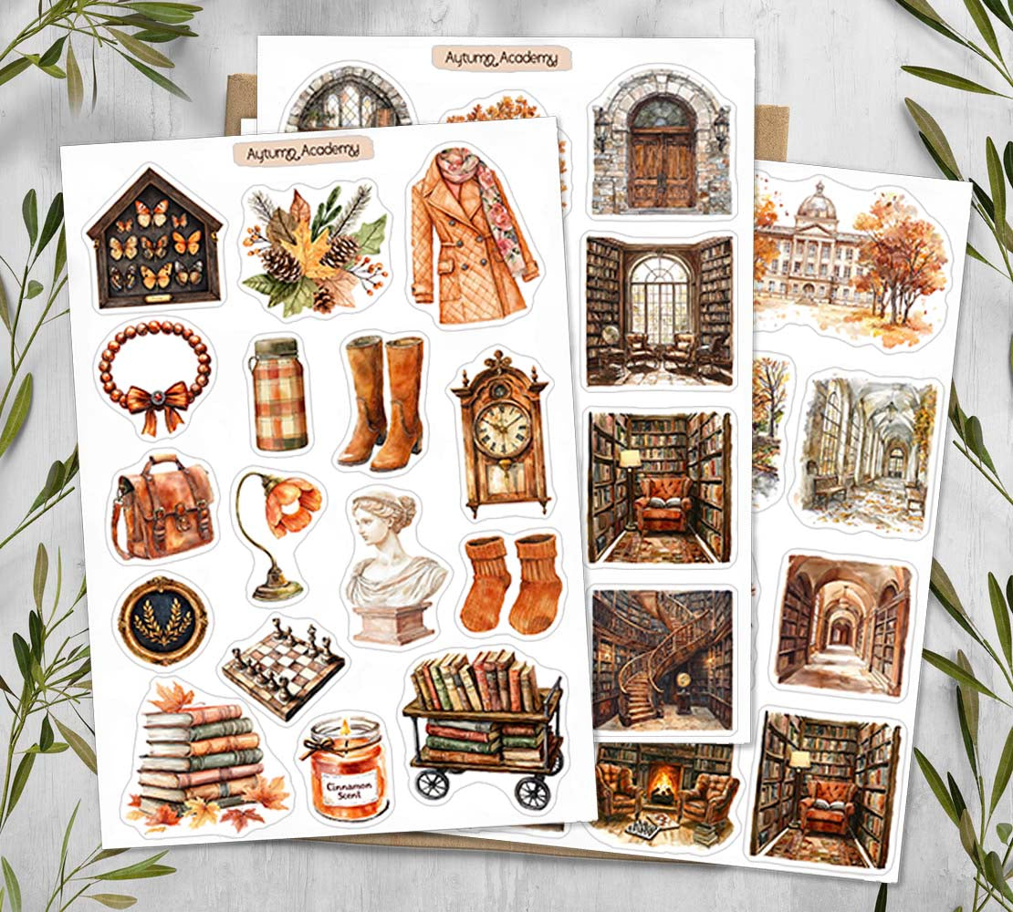 Autumn Academy Stickers 00351