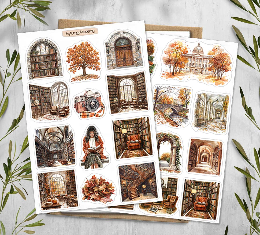 Autumn Academy Stickers 00351