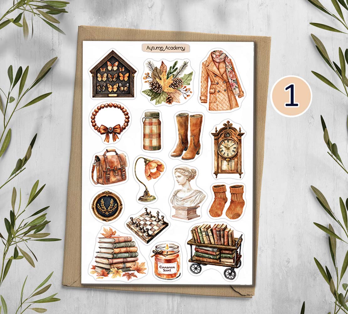 Autumn Academy Stickers 00351