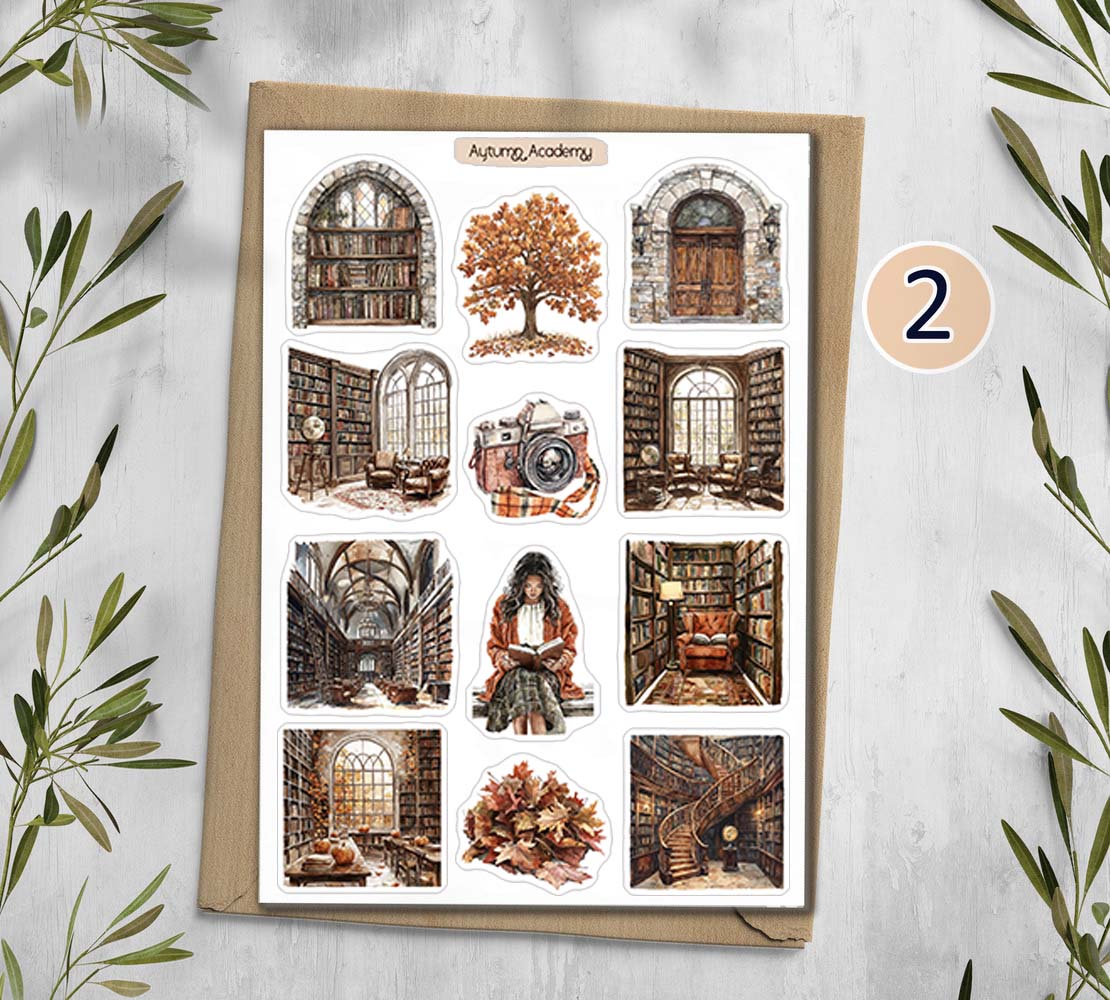 Autumn Academy Stickers 00351