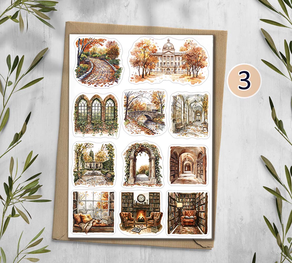 Autumn Academy Stickers 00351