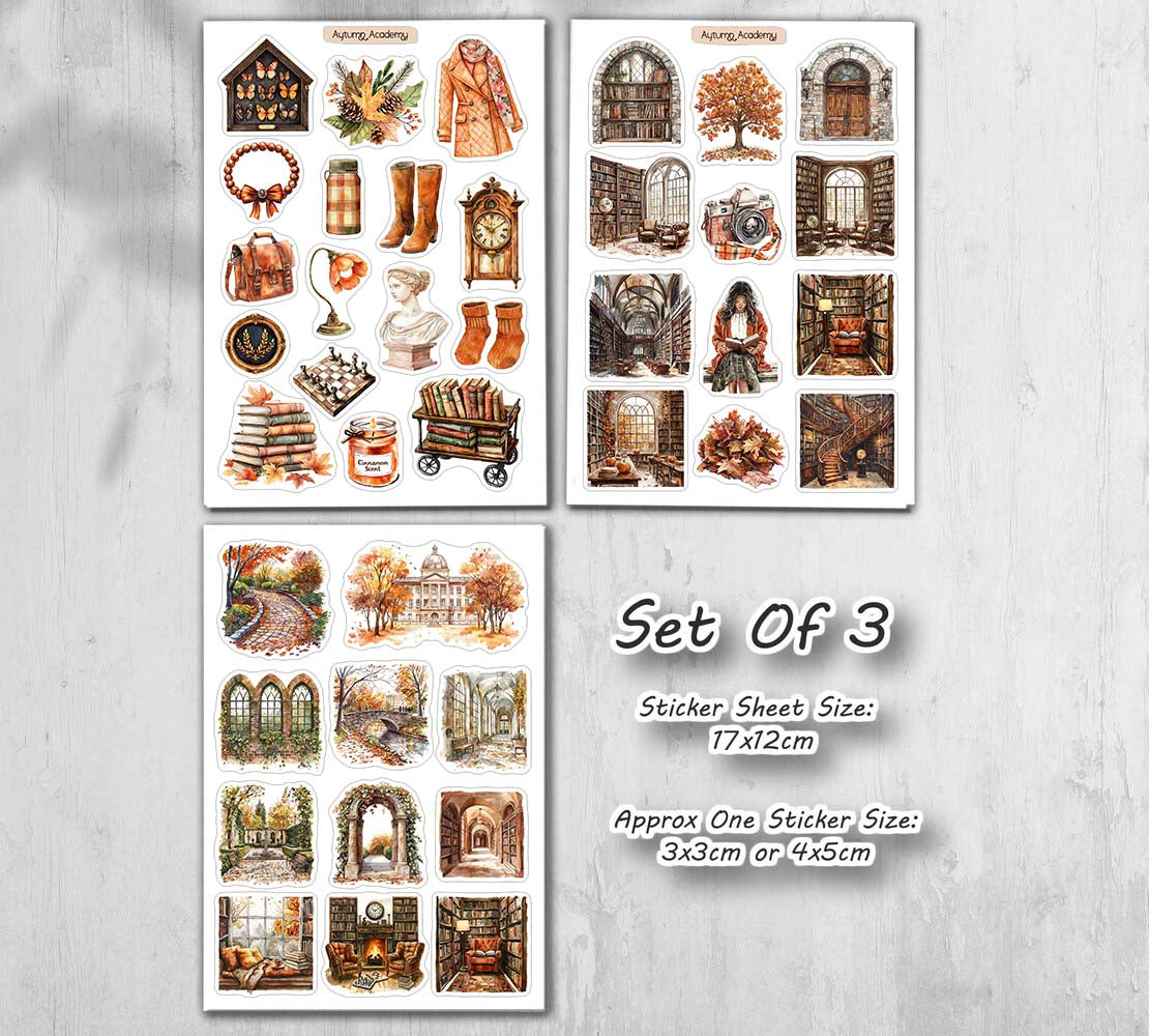Autumn Academy Stickers 00351