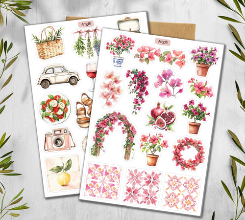 Amalfi Summer Stickers 00356