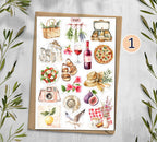 Amalfi Summer Stickers 00356