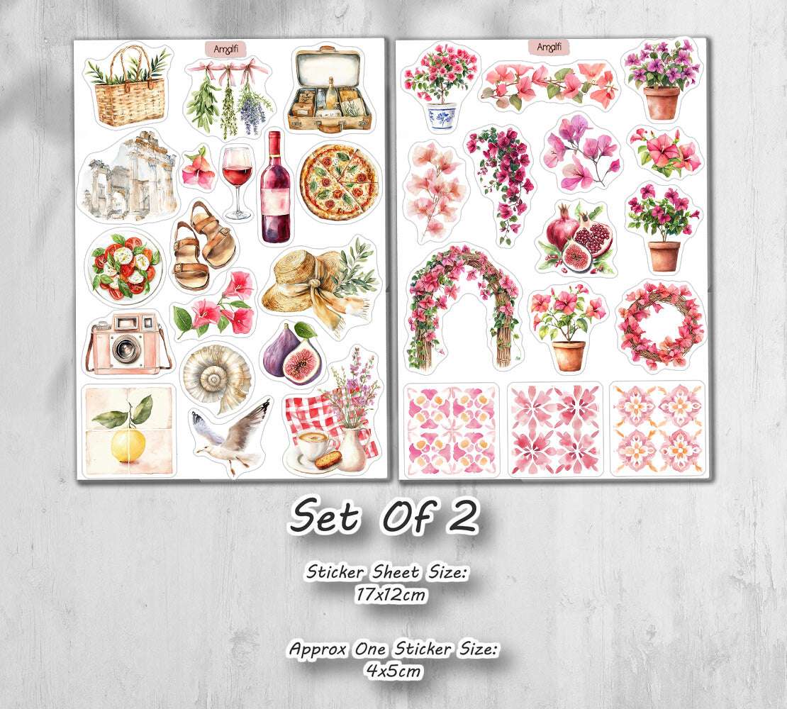Amalfi Summer Stickers 00356